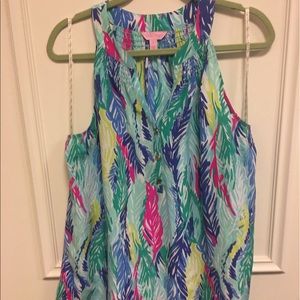 Lilly Pulitzer Bailey Top (sleeveless Essie)